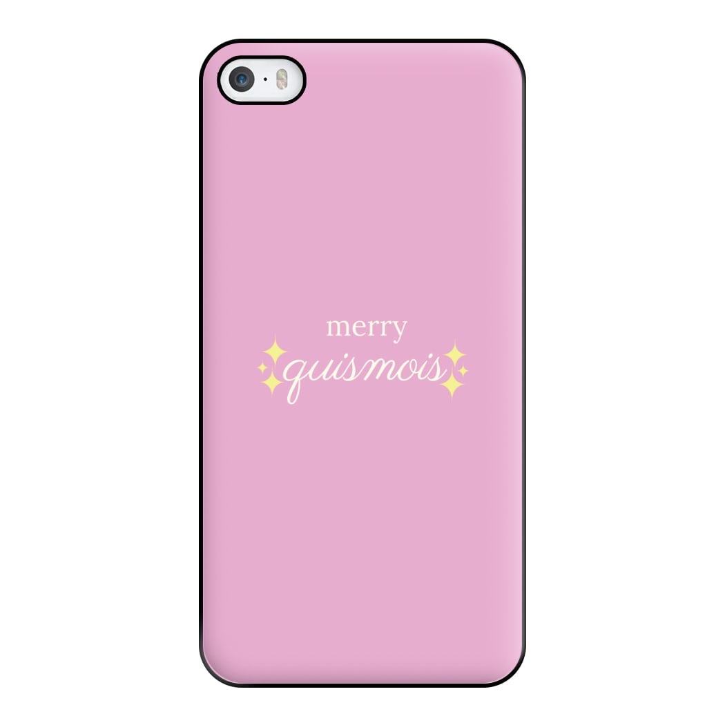 Pink - Quismois Phone Case for iPhone 5 / 5s / SE 2016