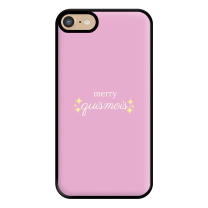 Pink - Quismois Phone Case for iPhone 6 / 7 / 8 / SE