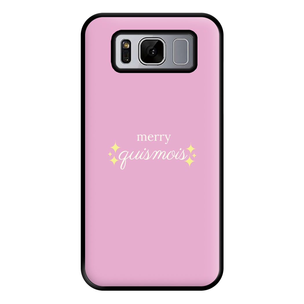 Pink - Quismois Phone Case for Galaxy S8 Plus