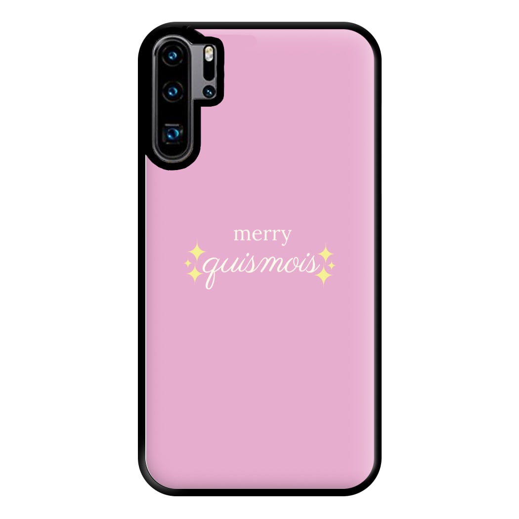 Pink - Quismois Phone Case for Huawei P30 Pro