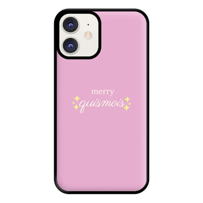 Pink - Quismois Phone Case for iPhone 11