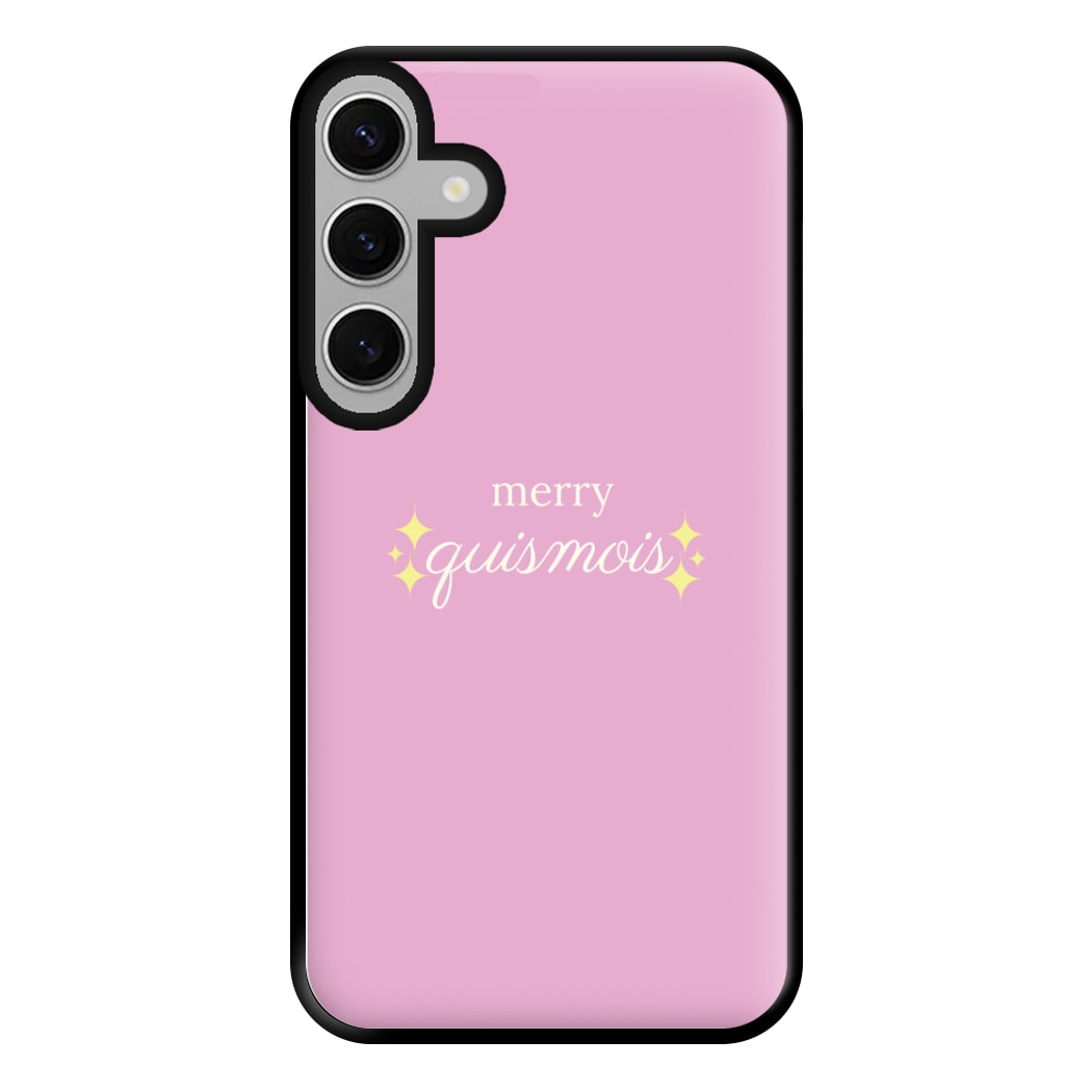 Pink - Quismois Phone Case for Galaxy S24FE