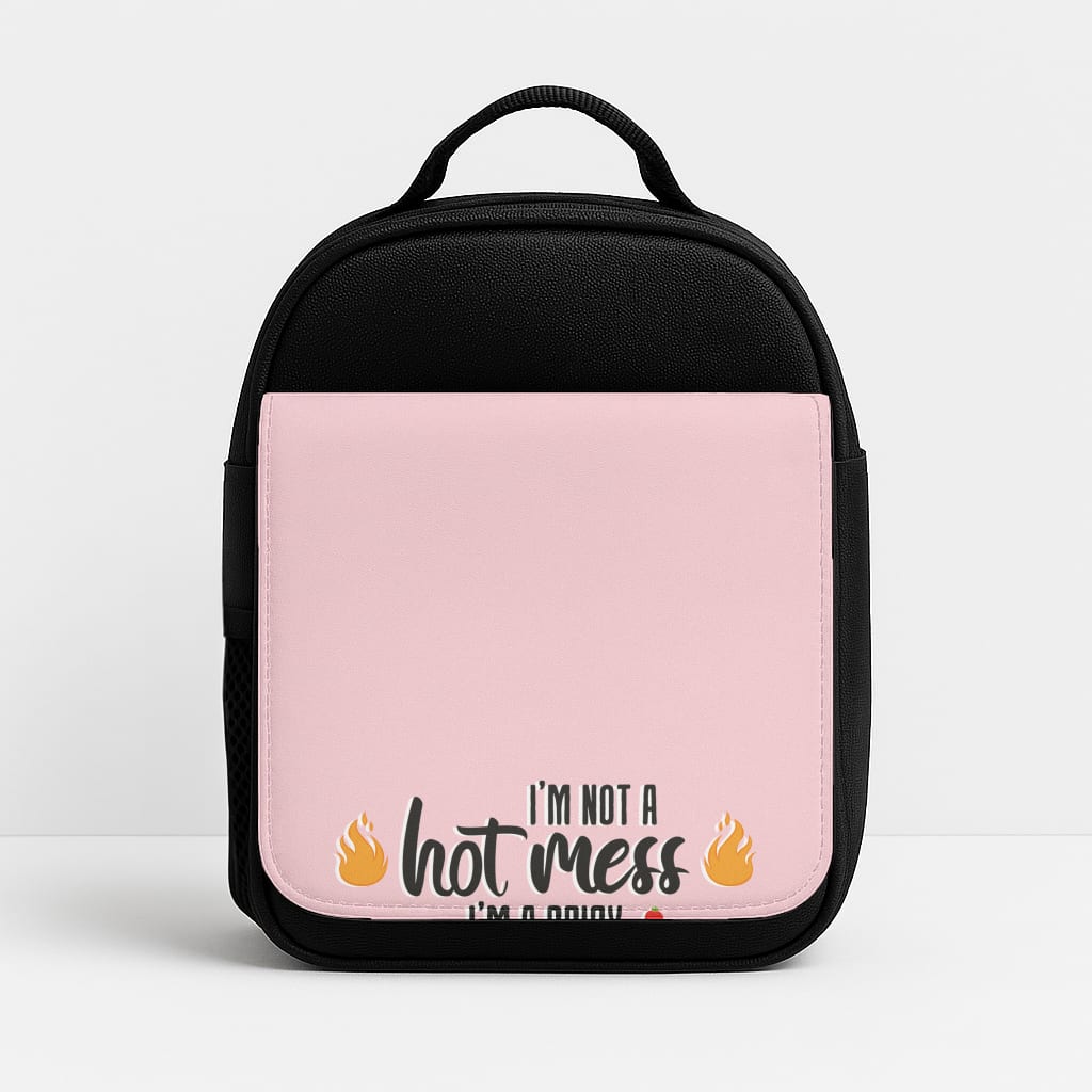 I'm A Spicy Disaster - Funny Quotes Lunchbox