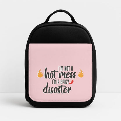 I'm A Spicy Disaster - Funny Quotes Lunchbox