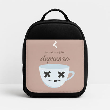 Depresso - Funny Quotes Lunchbox
