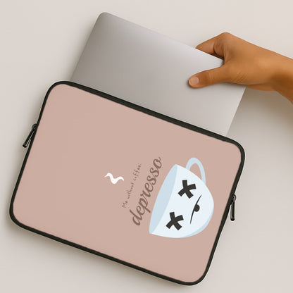 Depresso - Funny Quotes MacBook Case