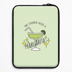 This Senorita Needs A Margarita - Funny Quotes Universal Laptop Sleeve