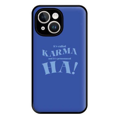 It's Called Karma - Funny Quotes Phone Case for iPhone 14 Plus