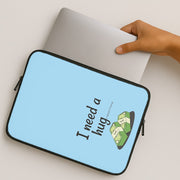 I Need A Hug - Funny Quotes Laptop Sleeve 2