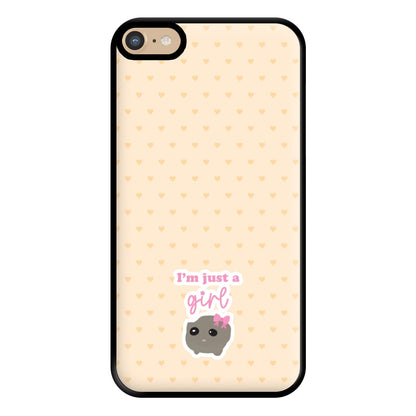 I'm Just A Girl Phone Case for iPhone 6 Plus / 7 Plus / 8 Plus