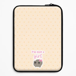 I'm Just A Girl Universal Laptop Sleeve