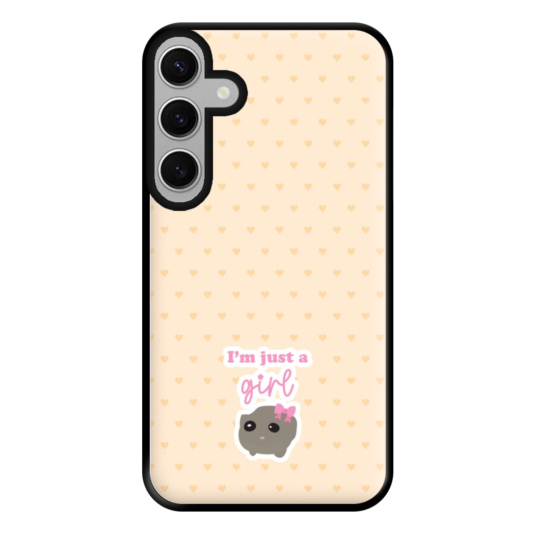 I'm Just A Girl Phone Case for Galaxy S24FE