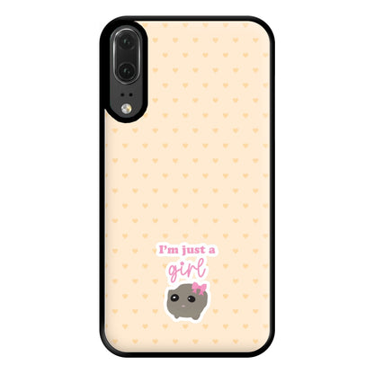 I'm Just A Girl Phone Case for Huawei P20