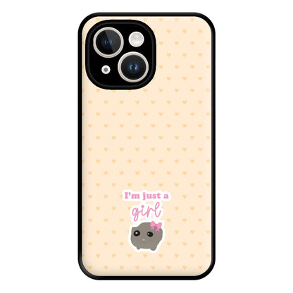 I'm Just A Girl Phone Case for iPhone 14 Plus