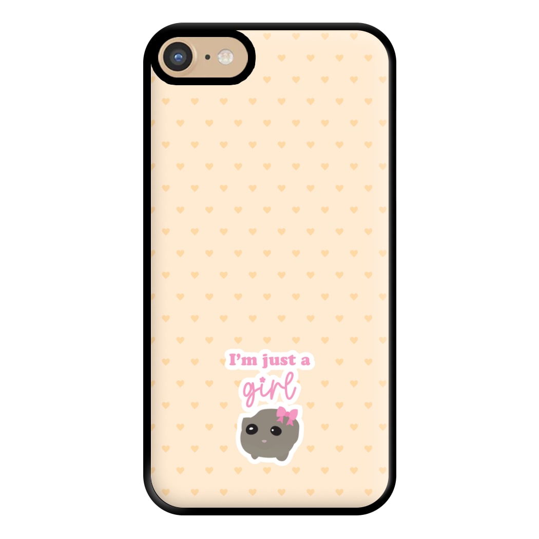 I'm Just A Girl Phone Case for iPhone 6 / 7 / 8 / SE