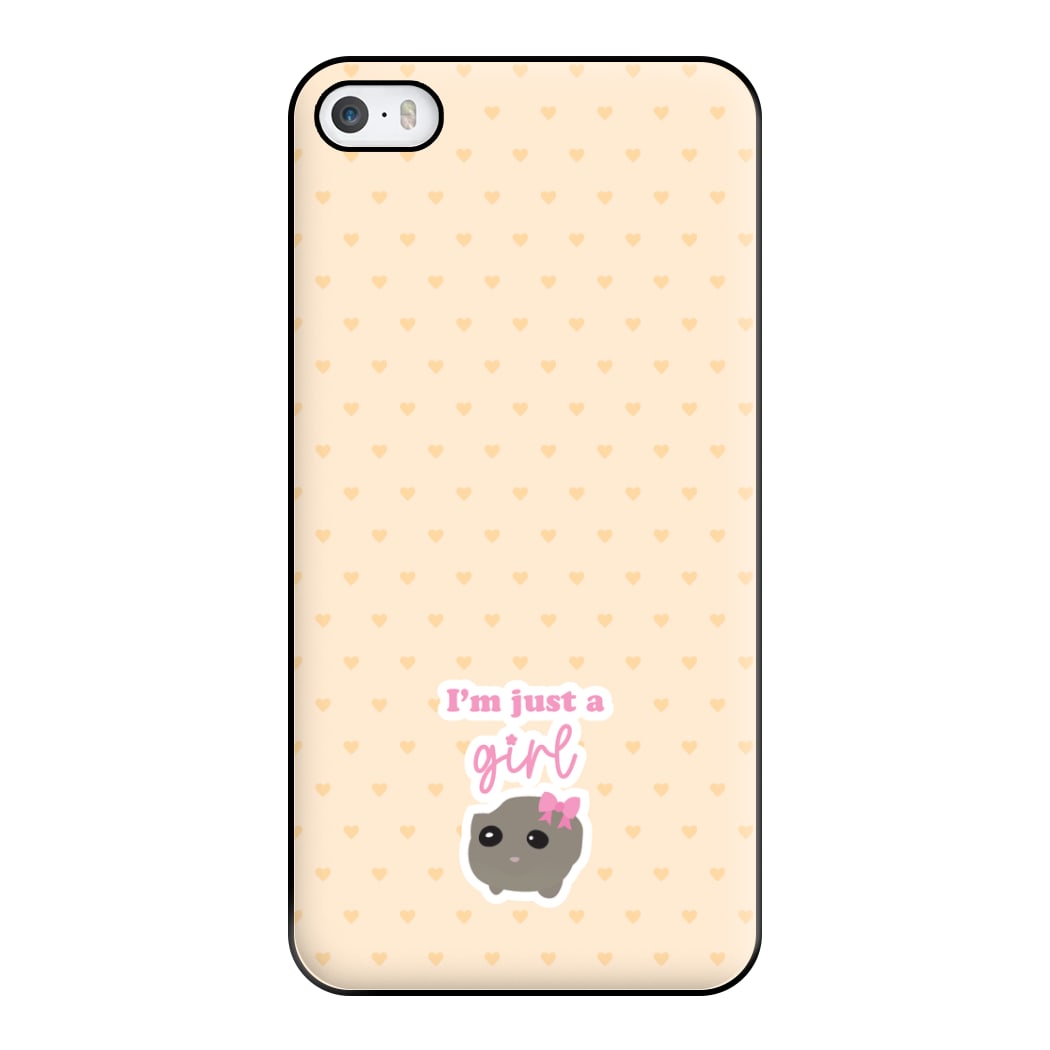 I'm Just A Girl Phone Case for iPhone 5 / 5s / SE 2016