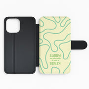 Sorry My Sarcasm Flip / Wallet Phone Case 2