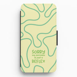 Sorry My Sarcasm Flip / Wallet Phone Case