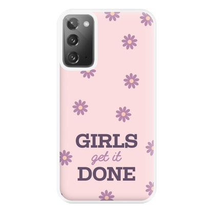 Girls Get It Done Phone Case for Galaxy Note 20 Ultra