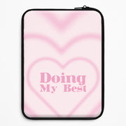 Doing My Best Laptop Sleeve 1