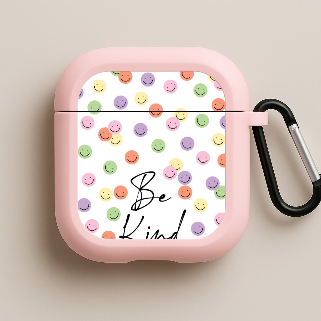 Be Kind  Pink AirPods Case