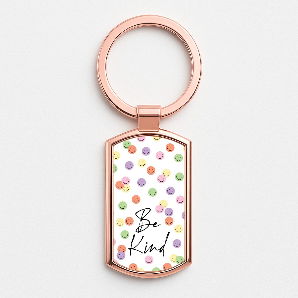 Be Kind  Rose Gold Keyring