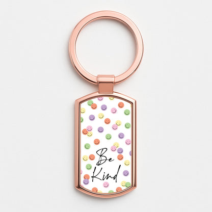 Be Kind  Rose Gold Keyring