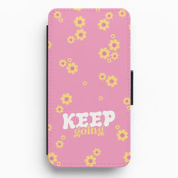 Keep Going Flip / Wallet Phone Case
