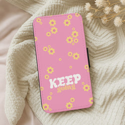 Keep Going Wallet Phone Case