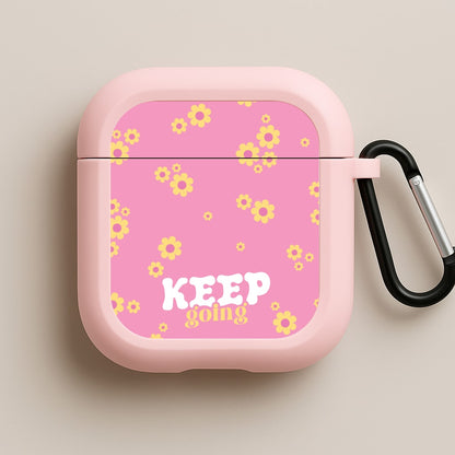 Keep Going Pink AirPods Case