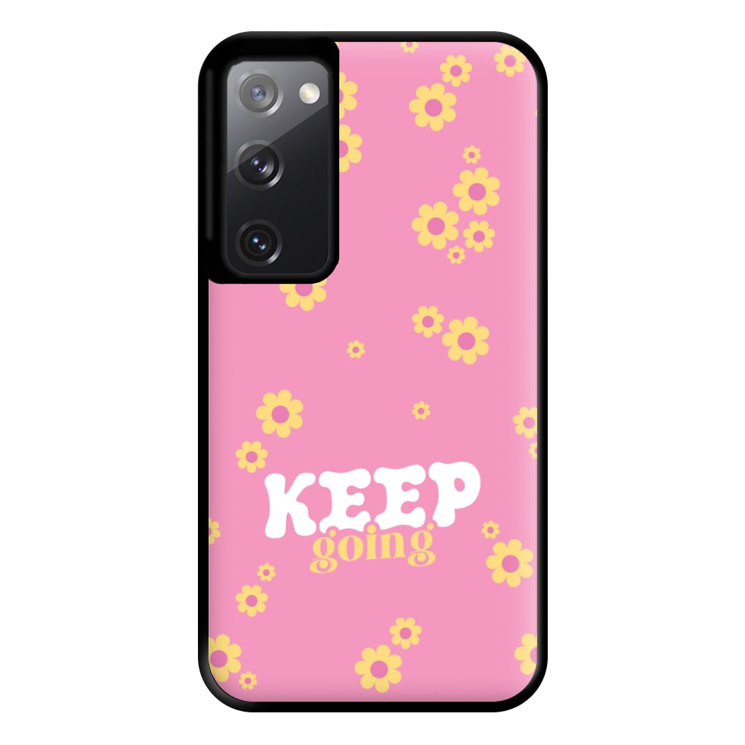 Keep Going Phone Case for Galaxy S20FE