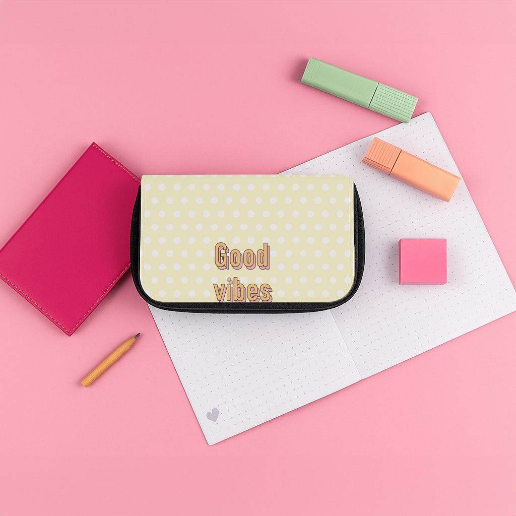 Good Vibes Only Pencil Case