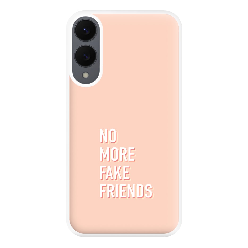 No More Fake Friends Phone Case for Galaxy S25 Edge