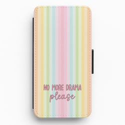 No More Drama Please Flip / Wallet Phone Case