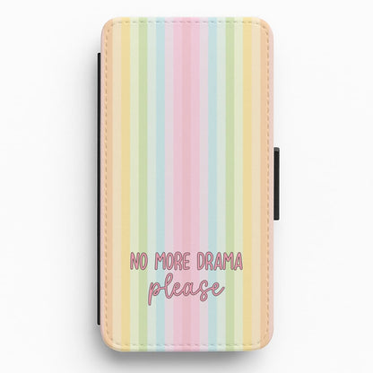 No More Drama Please Flip / Wallet Phone Case
