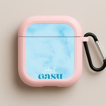 Take It Easy  Pink AirPods Case