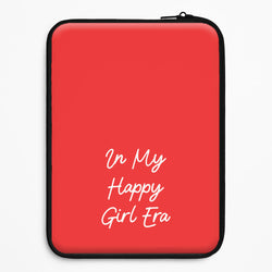 In My Happy Girl Era Red Universal Laptop Sleeve