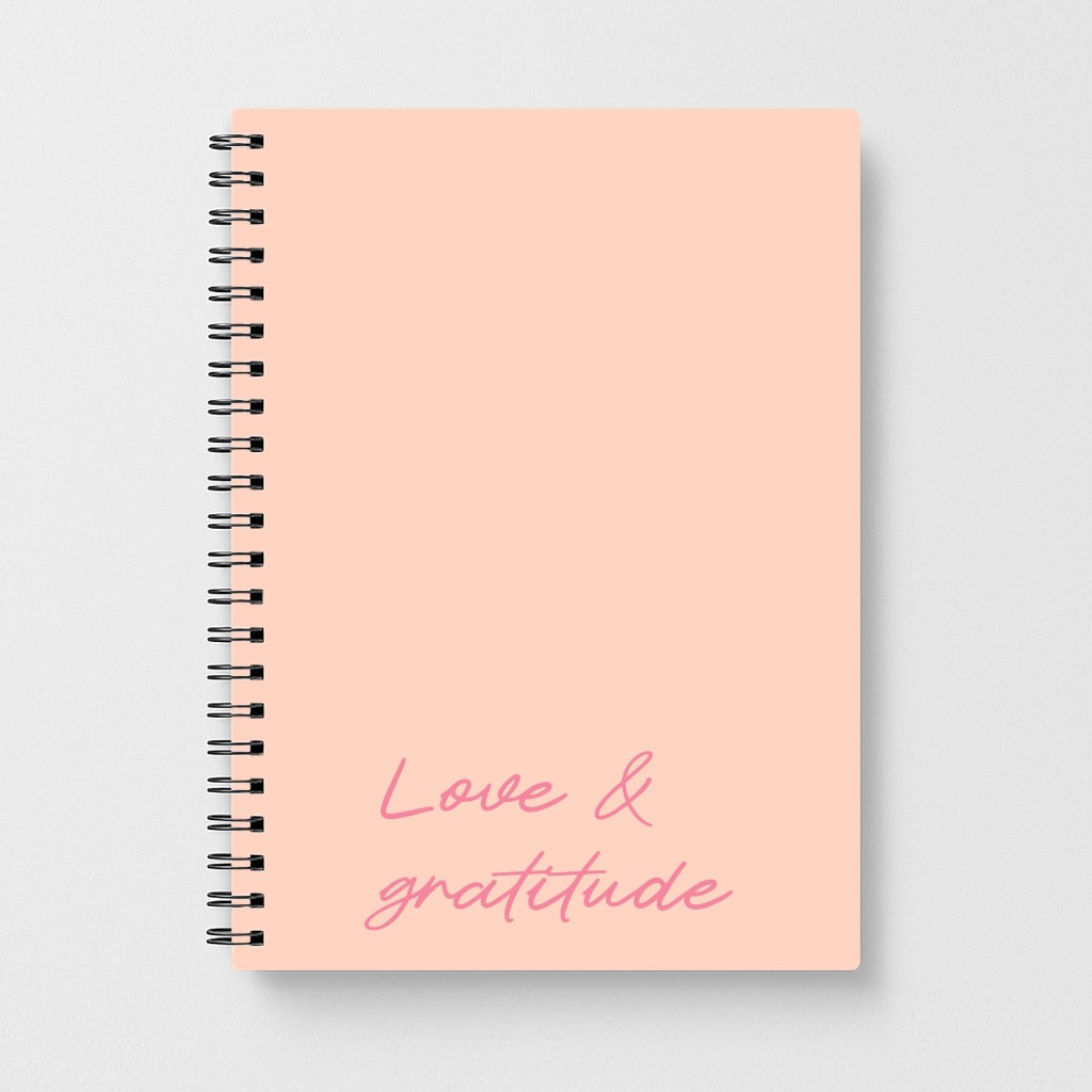 Love And Gratitude  Notebook