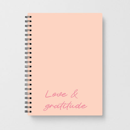 Love And Gratitude  Notebook