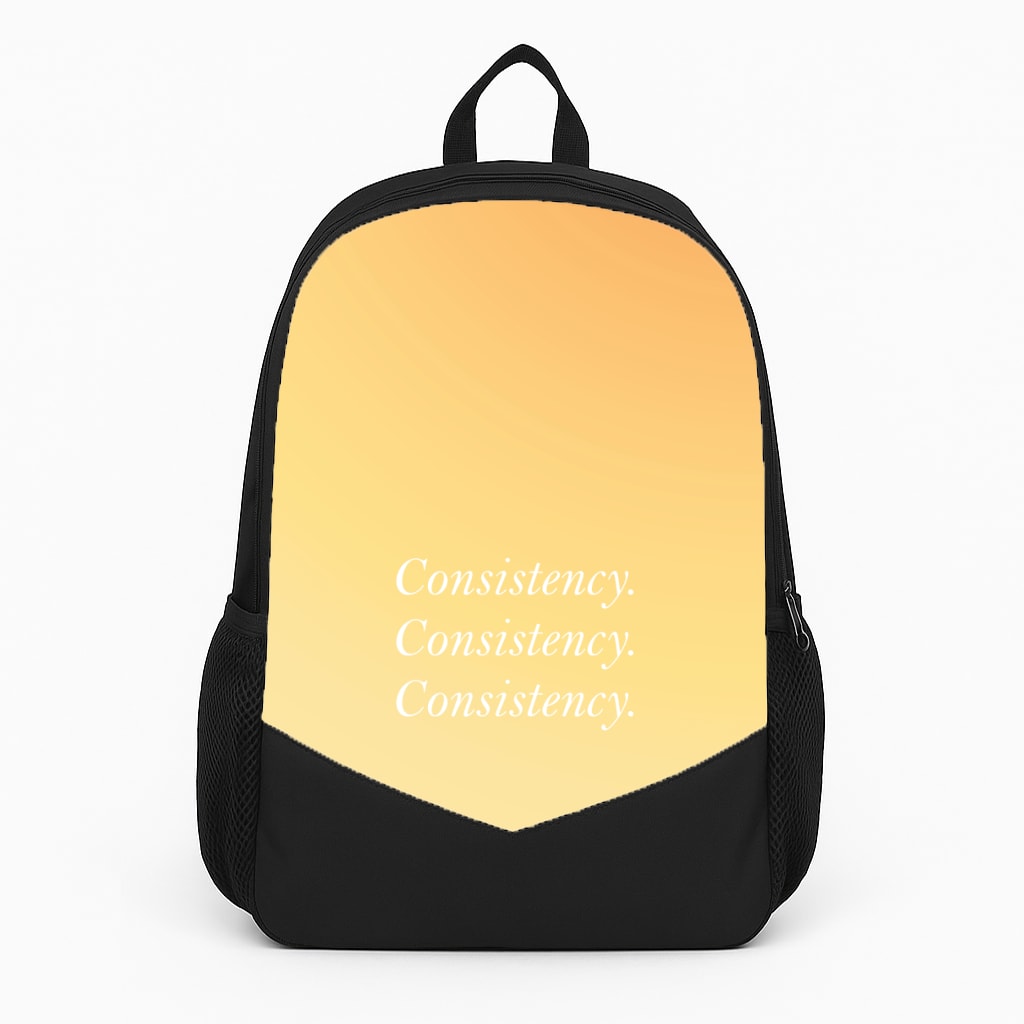 Consistency Yellow Backpack