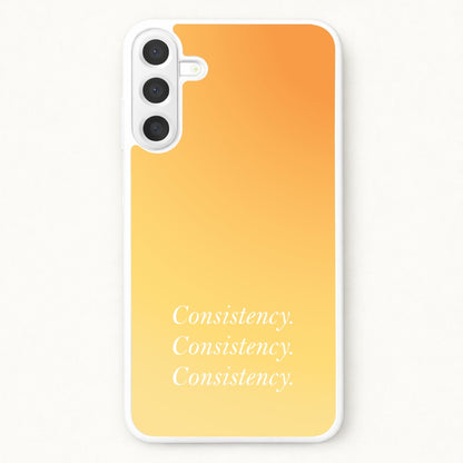 Consistency Yellow Phone Case for Galaxy A37
