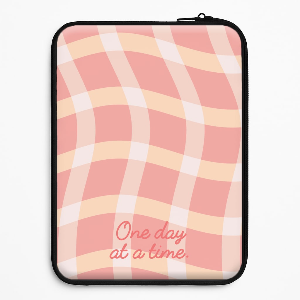 One Day At A Time Laptop Sleeve