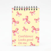 Coquette Confidence Looks Good On Me Notebook 4