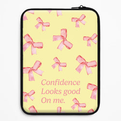 Coquette Confidence Looks Good On Me Universal Laptop Sleeve