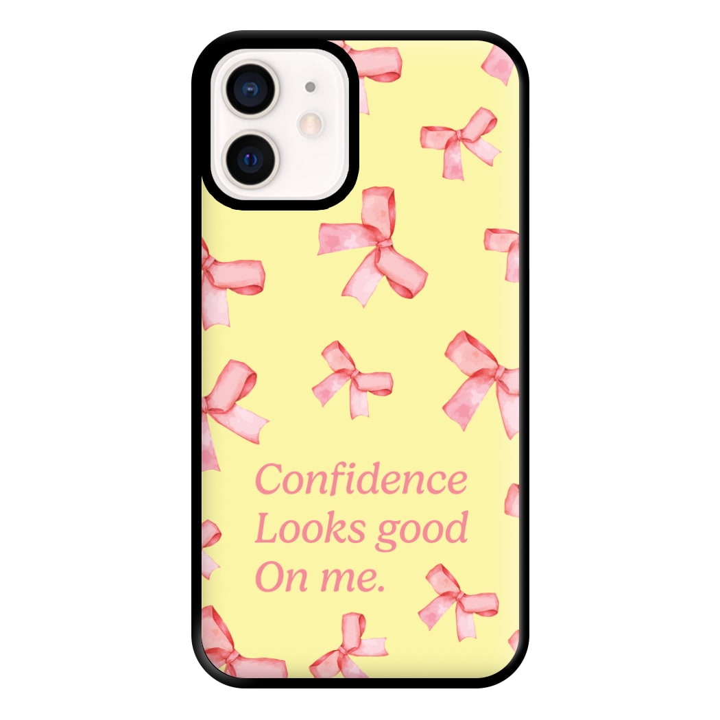 Coquette Confidence Looks Good On Me Phone Case for iPhone 12 Mini