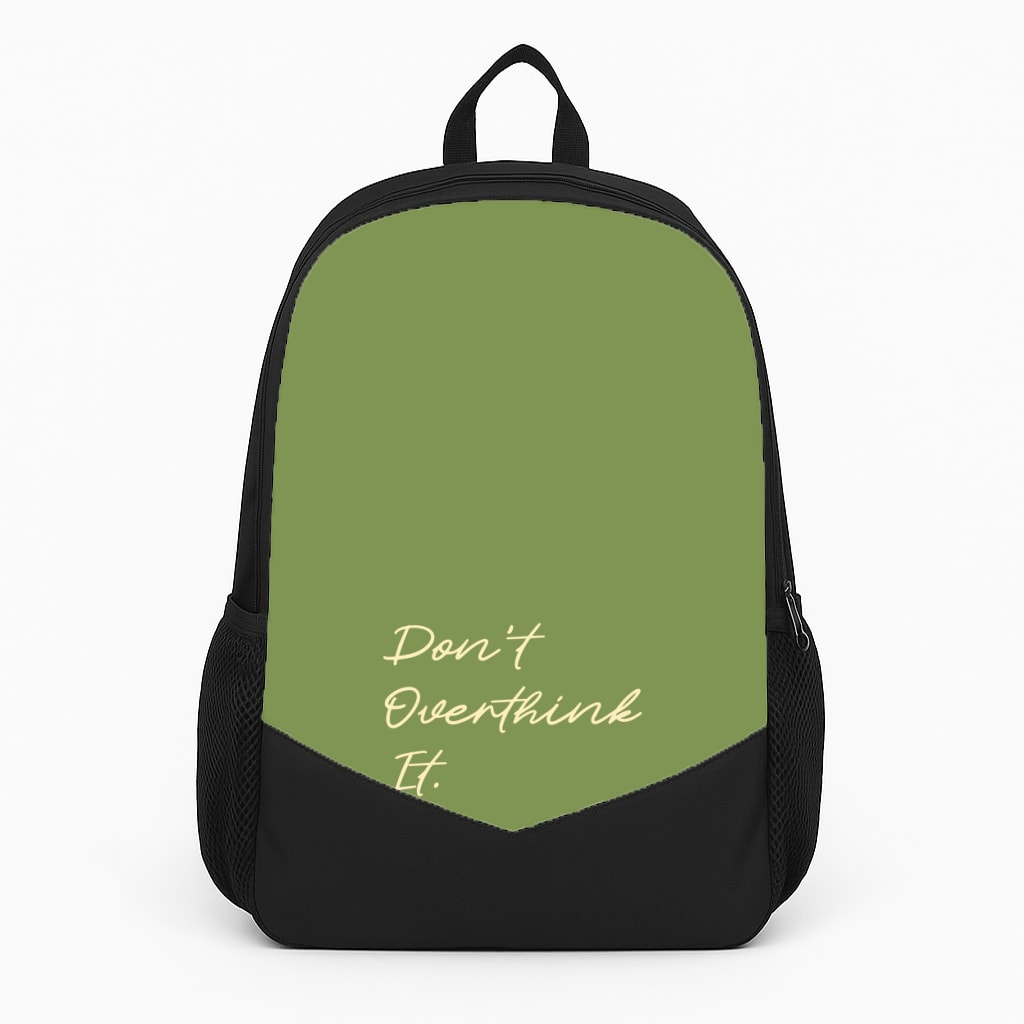 Sage Green Don't Overthink It Backpack