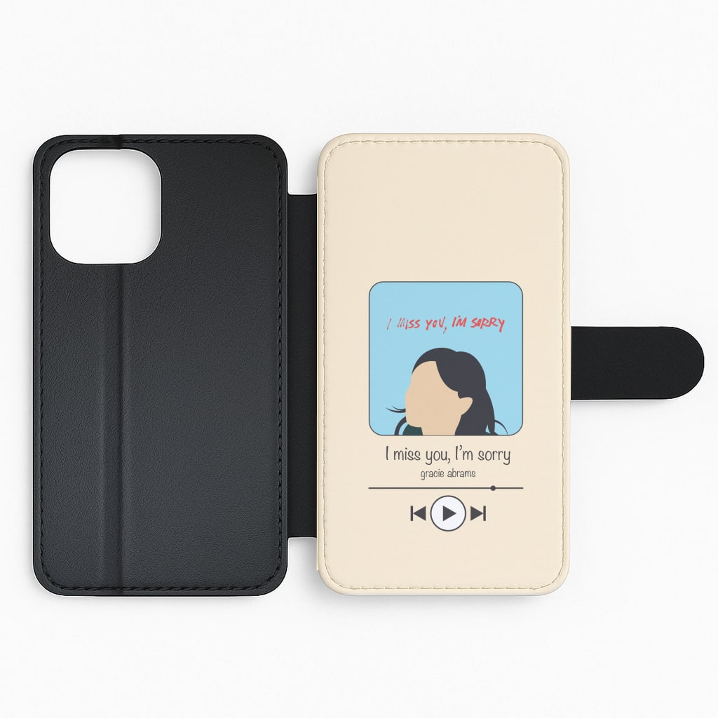 I Miss You - Abrams Flip Phone Case