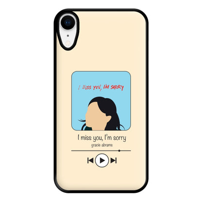 I Miss You - Abrams Phone Case for iPhone XR