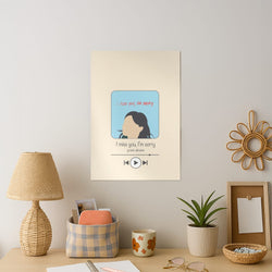I Miss You - Abrams Art Print