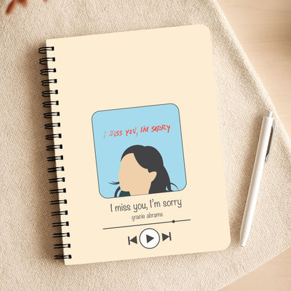 I Miss You - Abrams Notepad